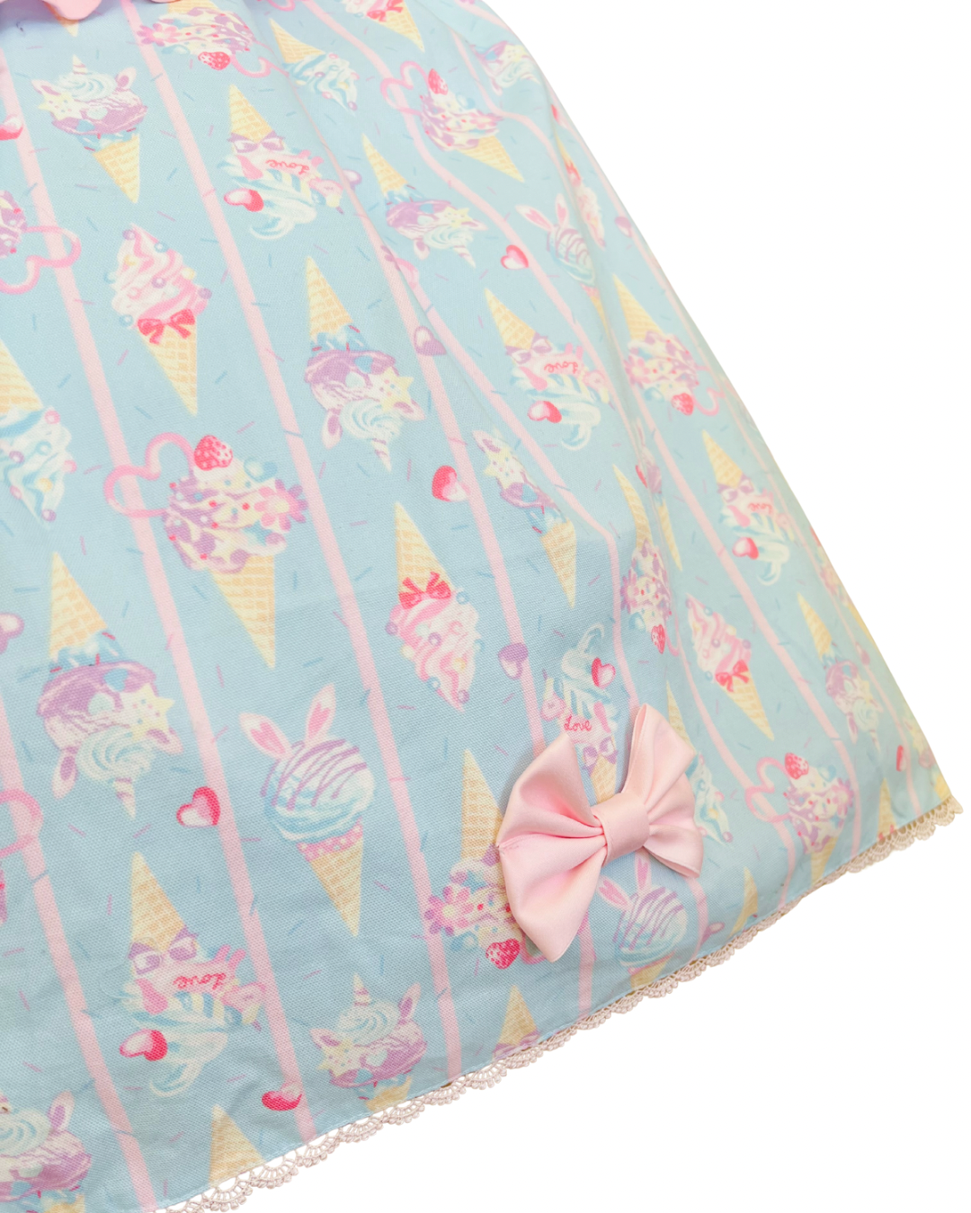 Onegaishi Shop x Ruby Princess Ice Cream Parlor Pin Stripe JSK