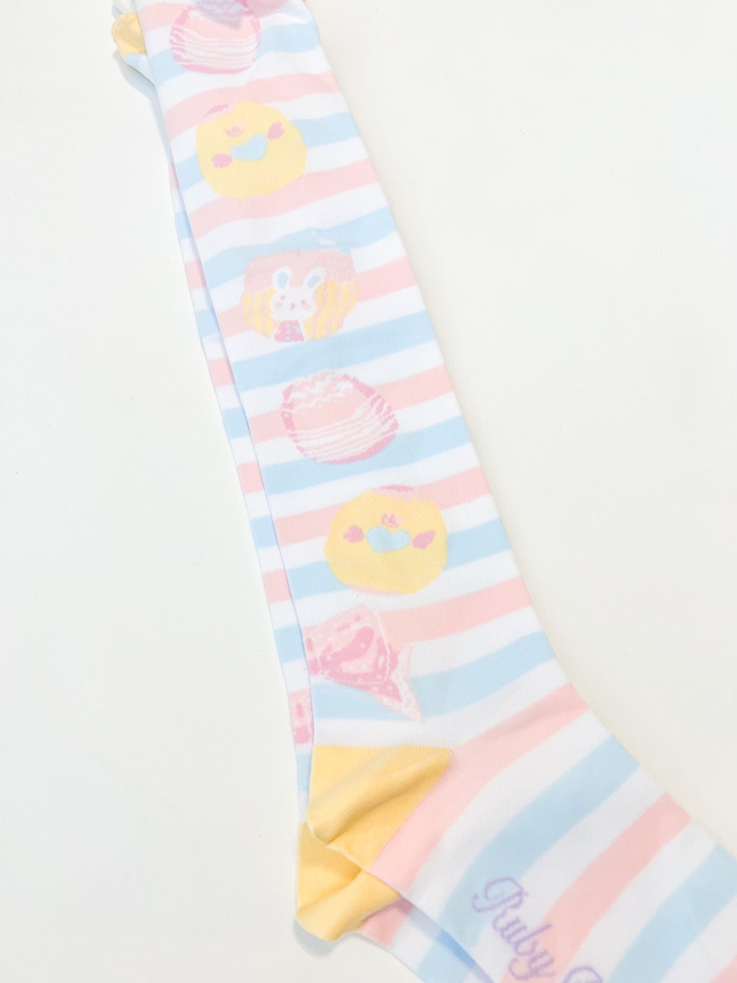 SALE: Ruby Princess Lovely Easter Basket Rabbit OTK socks