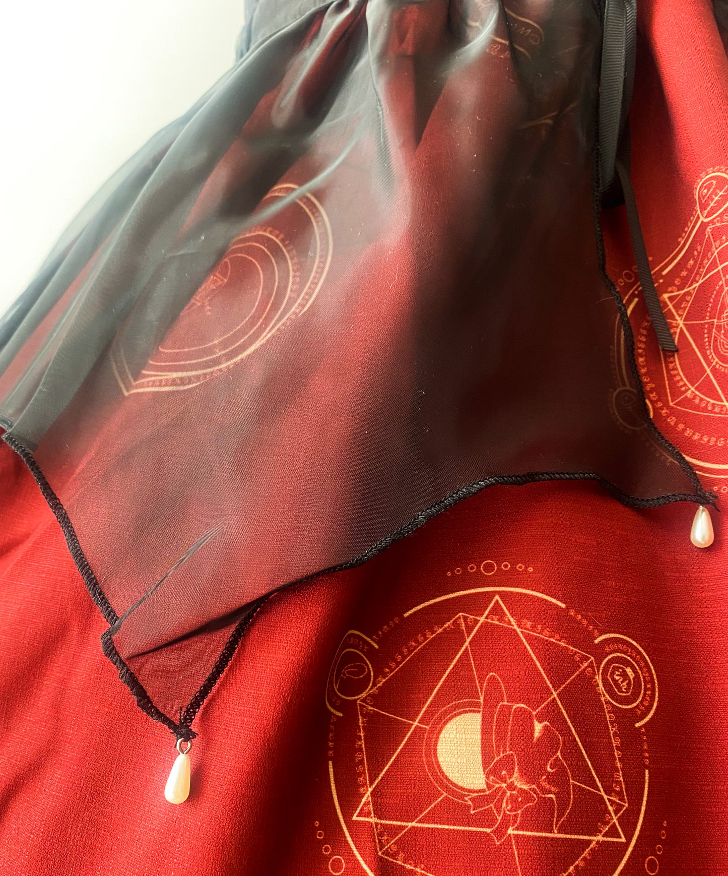 Ruby Princess Spooky Cat-O-Lantern Bat Cape