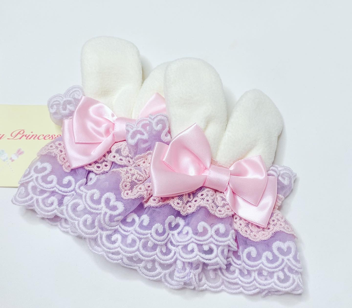 DISPLAY PAIR: Ruby Princess Lovely Bunny wristcuffs