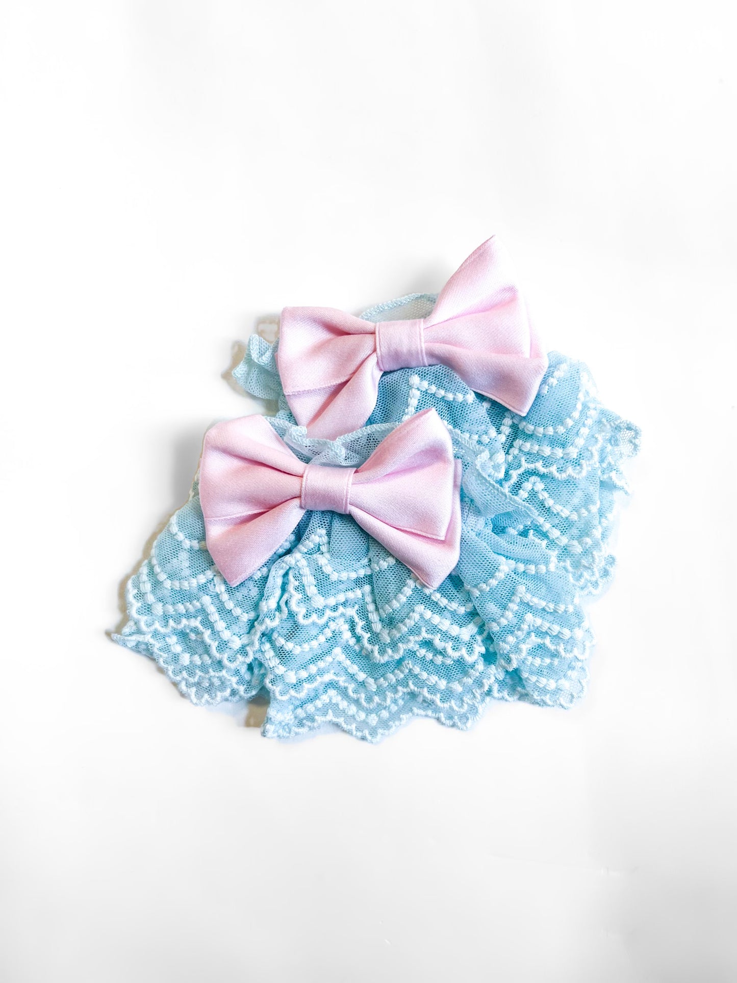RUNWAY WORN: Onegaishi Shop: Sweetie Ribbon Wristcuffs