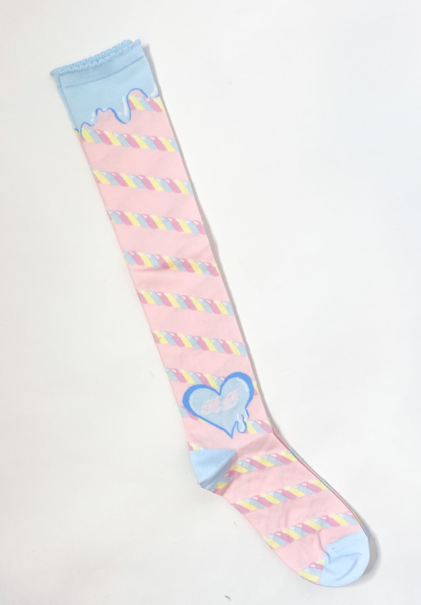 Ruby Princess Melty Marshmallow OTK socks