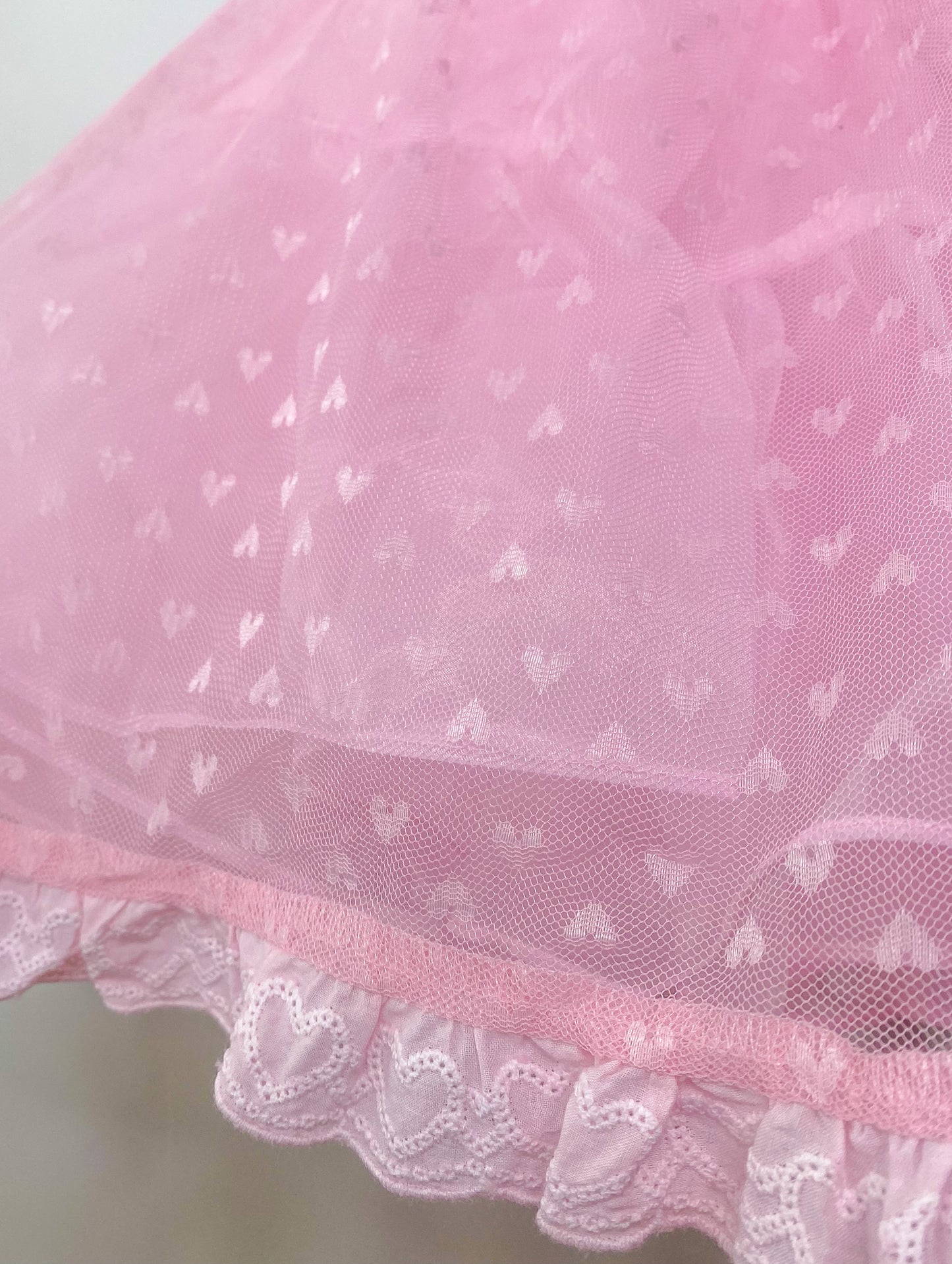 RUNWAY STOCK: Ruby Princess Lovely Hearts Recycled Cupcake Petticoat