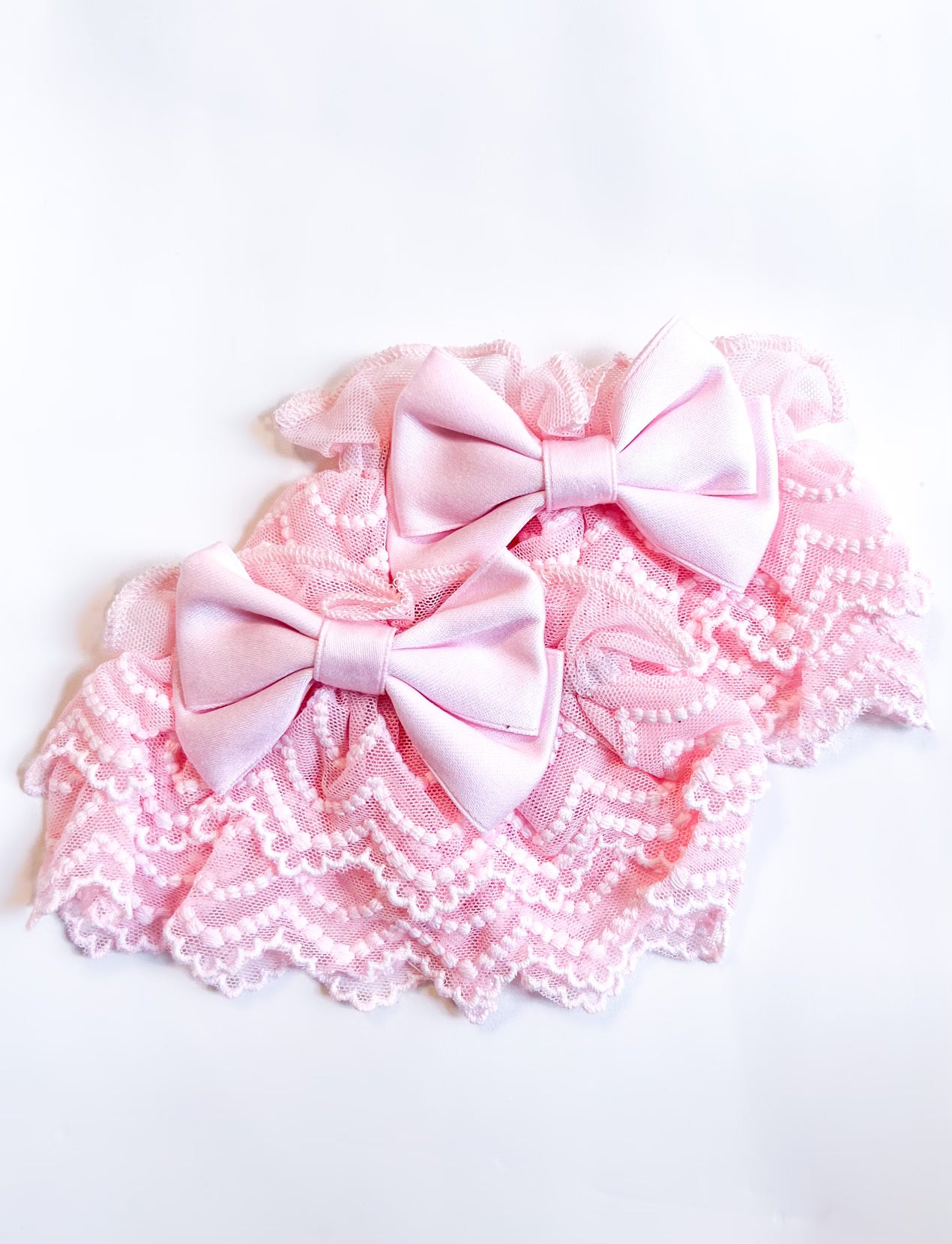 RUNWAY WORN: Onegaishi Shop: Sweetie Ribbon Wristcuffs