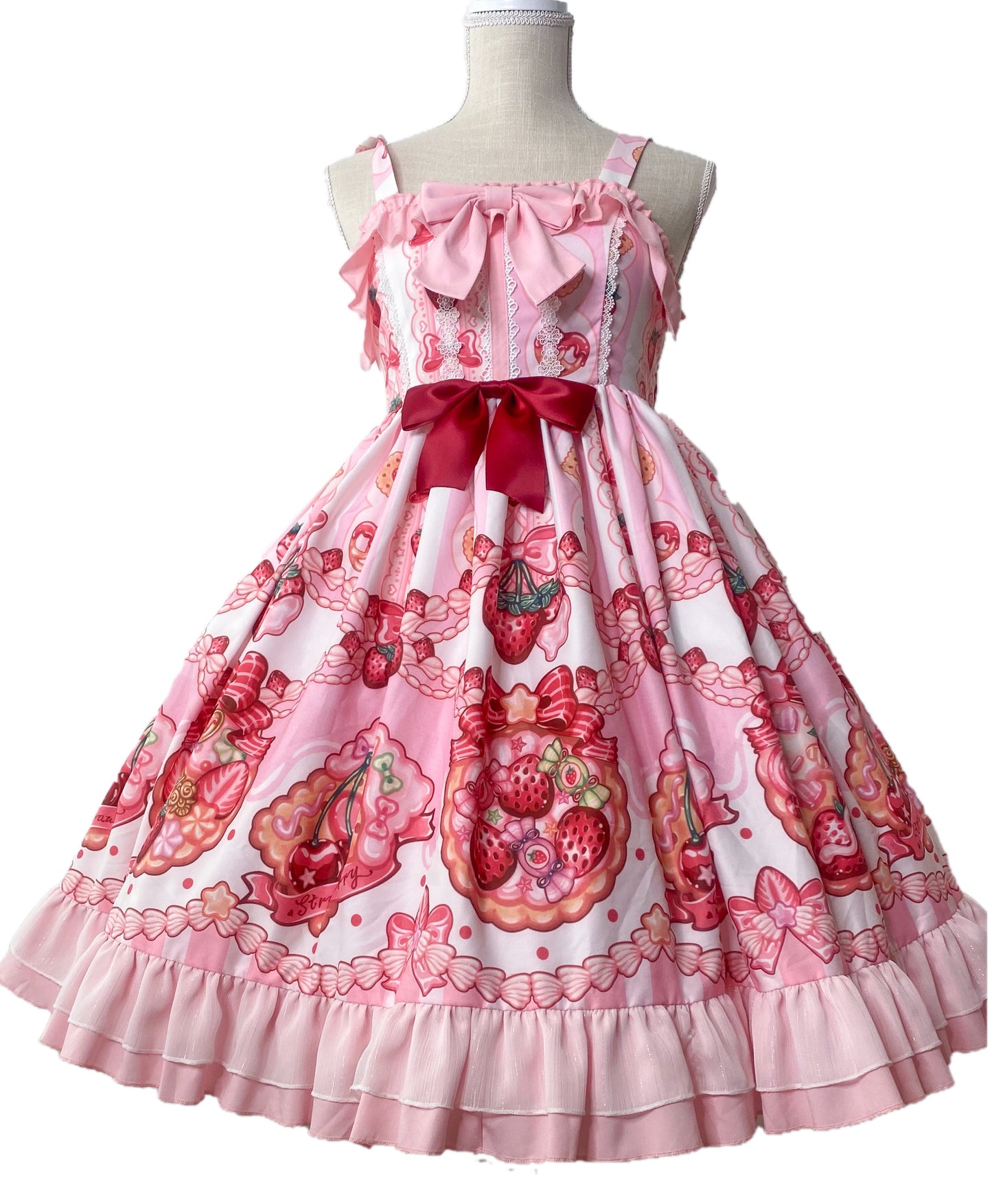 RUNWAY STOCK: Ruby Princess Lovely Hearts Recycled Cupcake Petticoat
