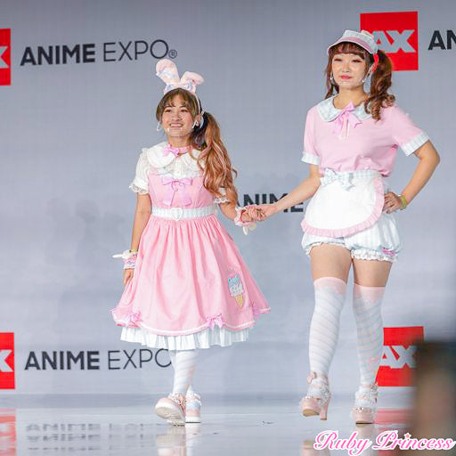 RUNWAY SAMPLE: Ruby Princess Kuma Cafe JSK set