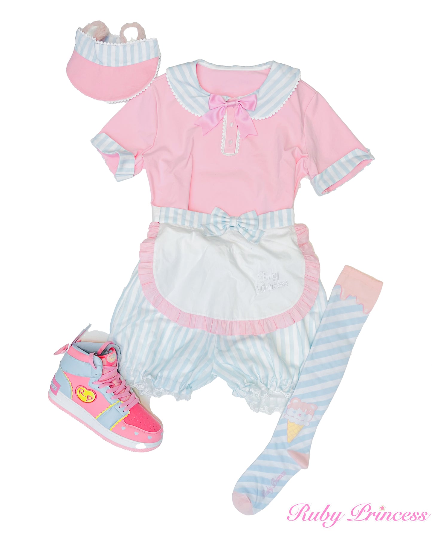 RUNWAY SAMPLES: Ruby Princess Kuma Cafe Ouji Set