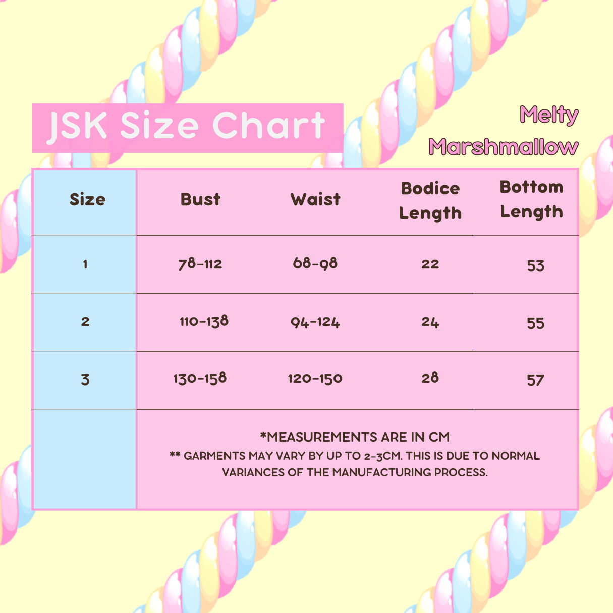 Ruby Princess Melty Marshmallow JSK