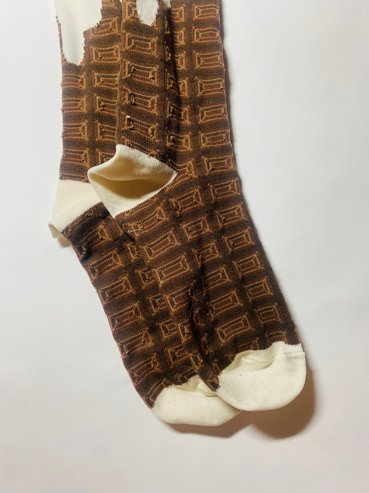 Angelic Pretty Melty Ribbon Chocolate OTK socks