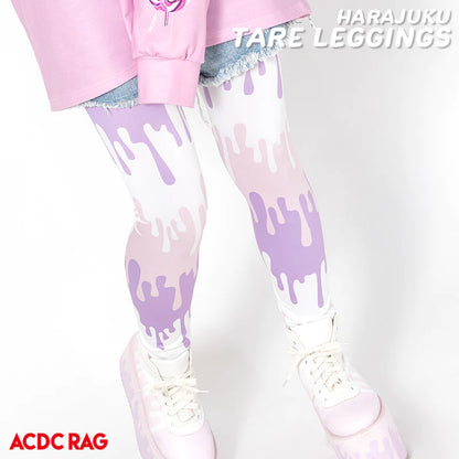 Buy ACDC RAG Cat Face Galaxy Print Leggings - Black at Dreamy Bows