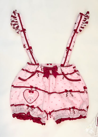 RUNWAY SAMPLES: Ruby Princess Tiger Lily's Valentine Ouji Shorts