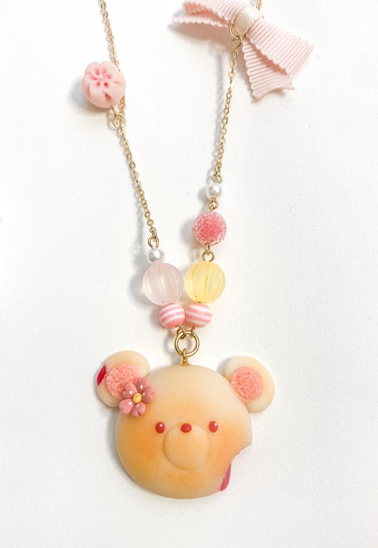 Sweet Kuma Pastry Necklace