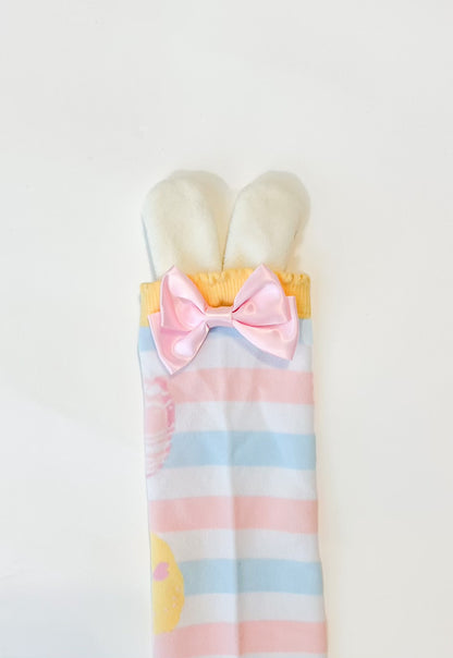 Ruby Princess Lovely Easter Basket Rabbit OTK socks