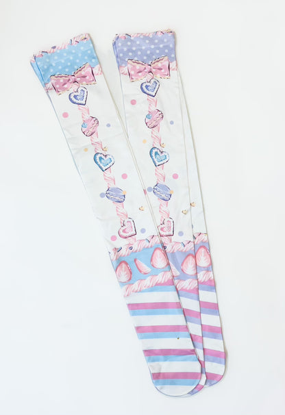 Roji Sweet Macaron OTK socks