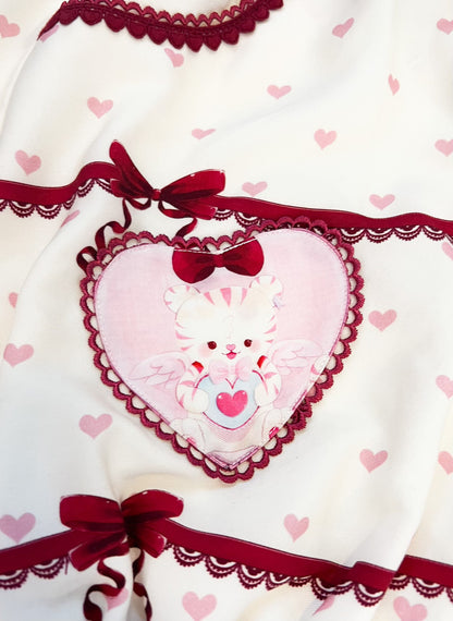 RUNWAY SAMPLES: Ruby Princess Tiger Lily's Valentine Ouji Shorts